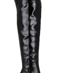 House of Harlow 1960 Sleek Black Over-the-Knee Boots